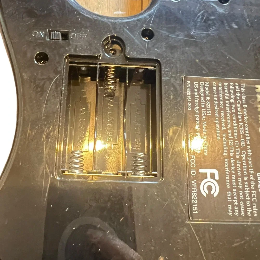 Playstation 3 PS3 Fender Stratocaster Rock Band Guitar Model 822151 Parts Repair